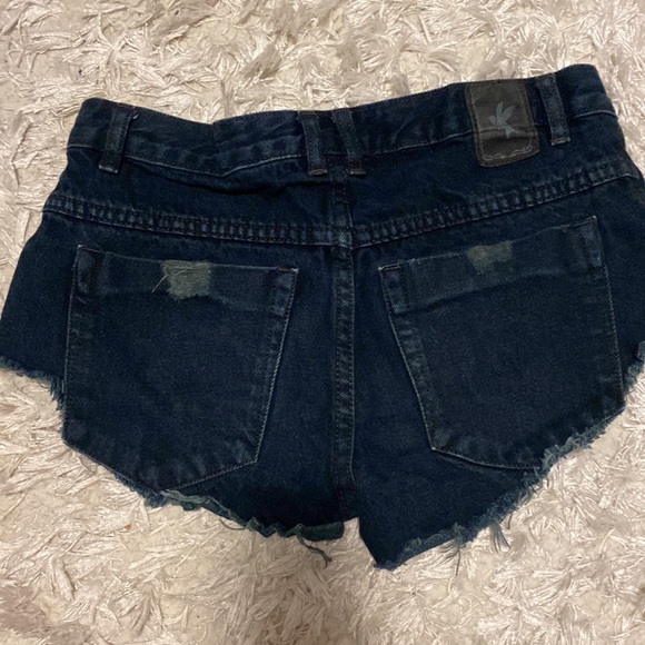 One Teaspoon Bonita jean shorts shorts - Picture 3 of 8